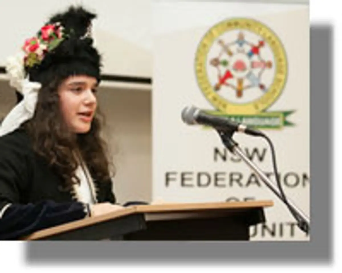 Η Κυριακή Παυλή προλόγισε τον Πρόεδρο της Νότιας Ουαλίας