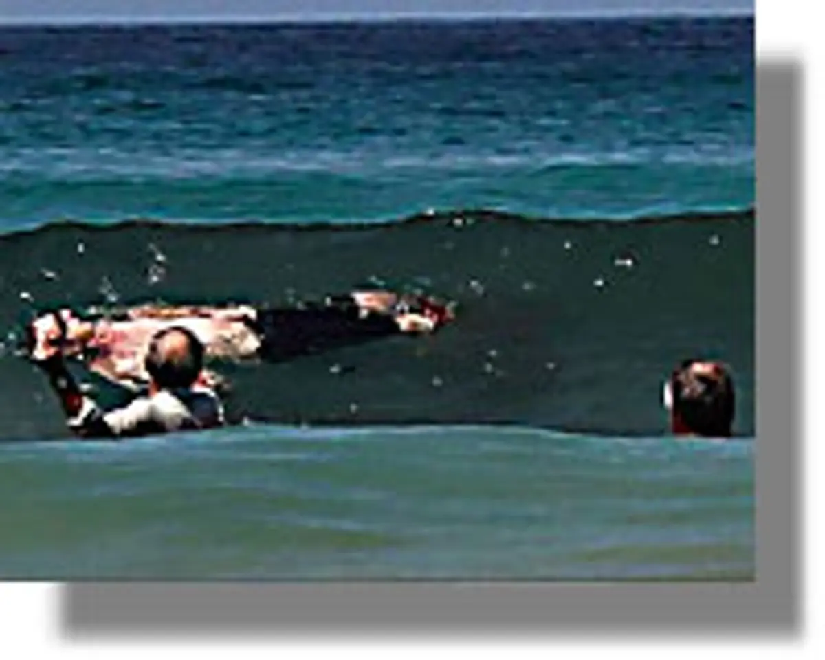 Λαθρομετανάστες ήρθαν κολυμπώντας από τα απέναντι παράλια...