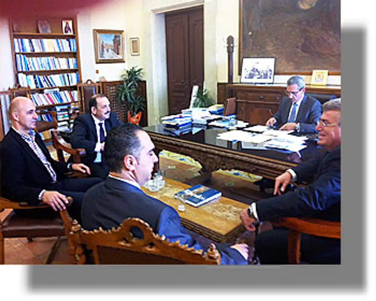 Συνάντηση Δημάρχου Λέρου με τον Περιφερειάρχη Ν. Αιγαίου