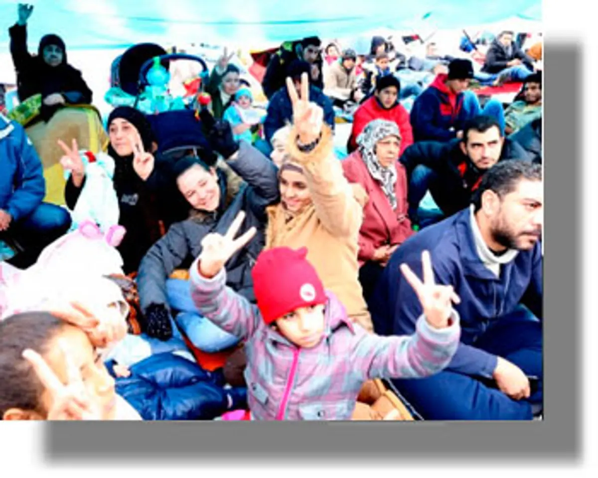 «Το μόνο που μας έμεινε πια είναι αυτή η πλατεία»