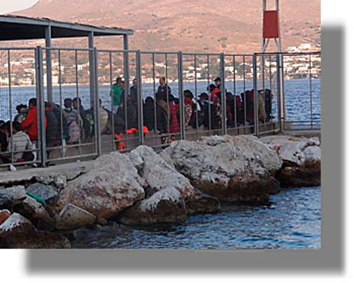 Λέρος: Εικόνες ντροπής διεθνώς εξαιτίας των μεταναστών