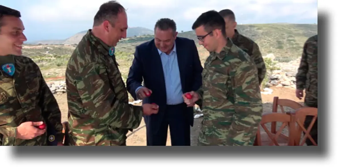 Επίσκεψη Καμμένου σε Αγαθονήσι και Φαρμακονήσι το Πάσχα