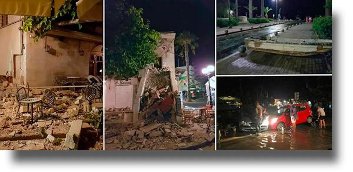Φονικός σεισμός 6,4 Ρίχτερ στην Κω: Δύο νεκροί, πάνω από 100 τραυματίες -Πολλές ζημιές