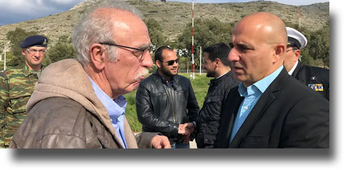 Επίσκεψη υπουργού Μεταναστευτικής Πολιτικής στη Λέρο
