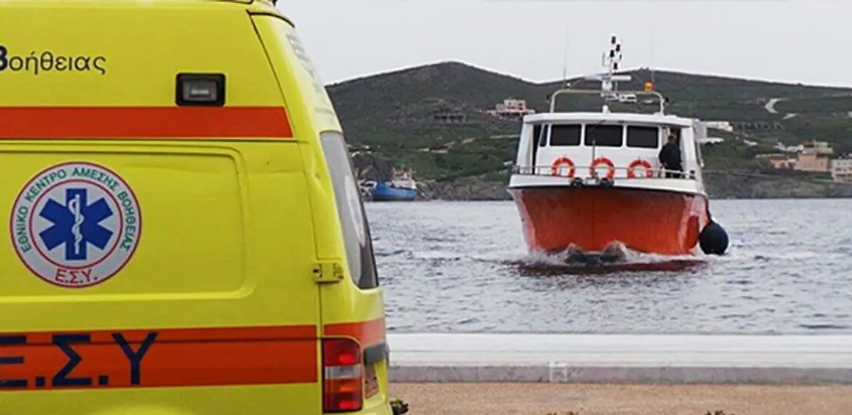 Πάτμος: Διακομιδή 63χρονου στο λιμάνι του Πυθαγορείου