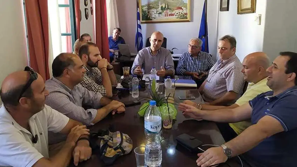 Λέρος: Σε θετικό κλίμα η σύσκεψη Δημάρχου με τους επικεφαλής της μειοψηφίας