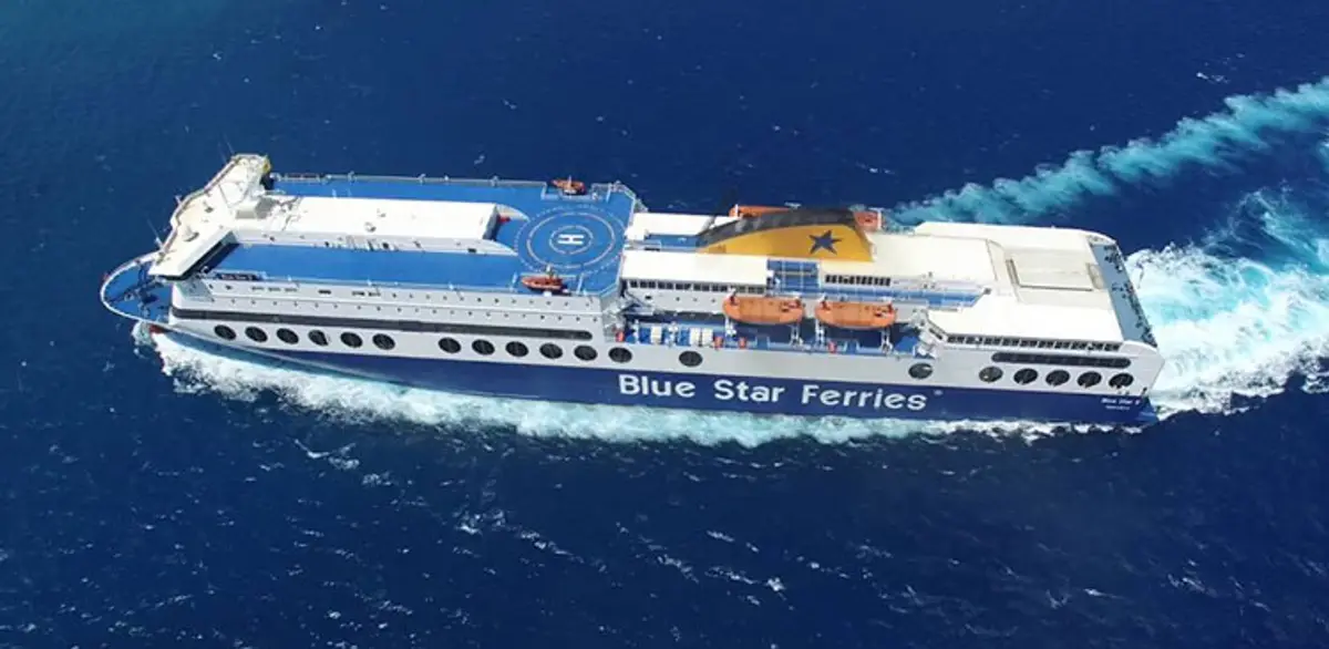 Αδυναμία προσέγγισης του Blue Star 2 στο λιμάνι της Ρόδου
