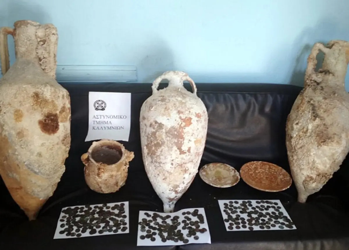 Κάλυμνος: Σύλληψη ημεδαπού για κατοχή αρχαιοτήτων