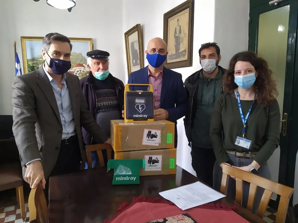 ΔΩΡΕΑ ΤΗΣ ΥΠΑΤΗΣ ΑΡΜΟΣΤΕΙΑΣ ΠΡΟΣ ΤΟ ΔΗΜΟ ΛΕΡΟΥ