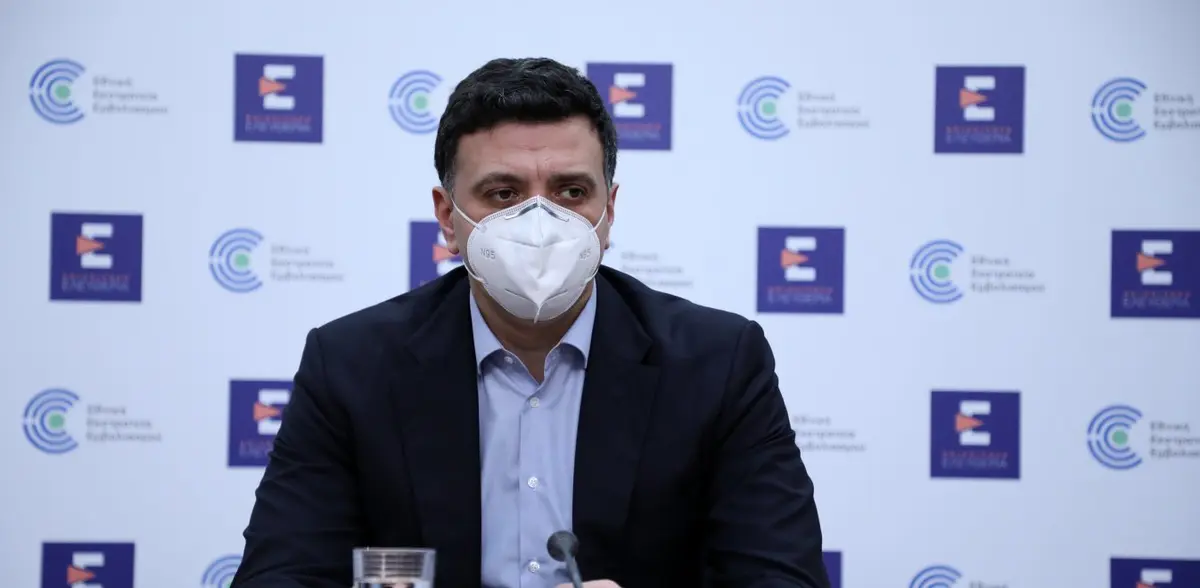 Κικίλιας: «Δέχεται μεγάλη πίεση το ΕΣΥ – 1,5 εκατ. εμβολιασμοί εντός Απριλίου»