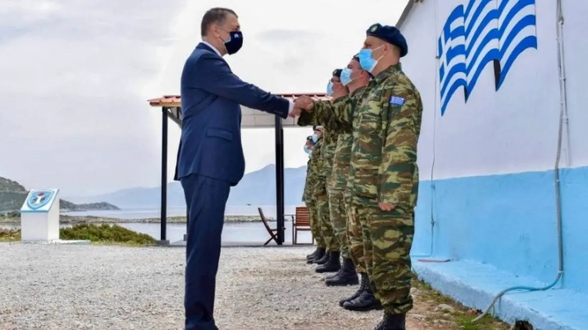 Περιοδεία Στεφανή σε Πάτμο, Λειψούς, Αρκιούς και Σάμο