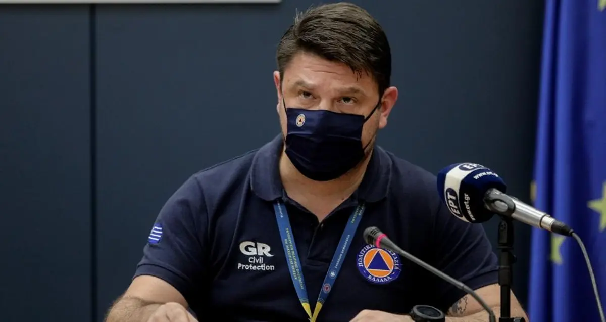 Κάλυμνος: Επίσκεψη του υφυπουργού Πολιτικής Προστασίας κ. Ν.Χαρδαλιά