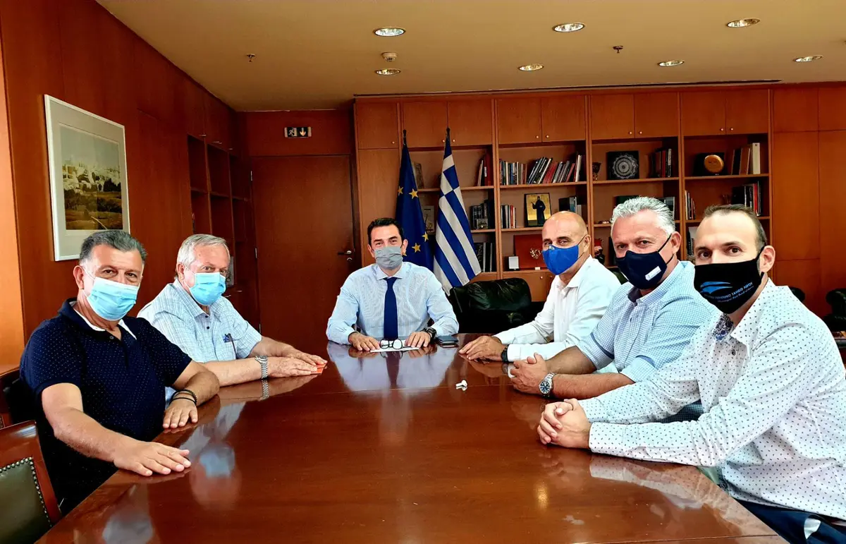 Λέρος: Στον Υπουργό κ. Σκρέκα για τα προβλήματα ηλεκτροδότησης οι Δήμαρχοι τεσσάρων νησιών της Βόρειας Δωδεκανήσου