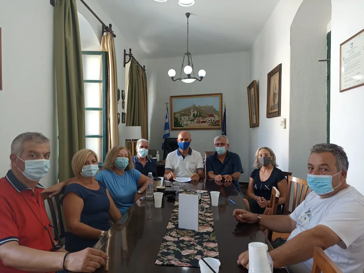 ΣΥΝΑΝΤΗΣΗ ΚΛΙΜΑΚΙΟΥ ΤΗΣ ΕΑΣ ΣΕΓΑΣ ΔΩΔ/ΣΟΥ ΜΕ ΤΟ ΔΗΜΑΡΧΟ ΛΕΡΟΥ