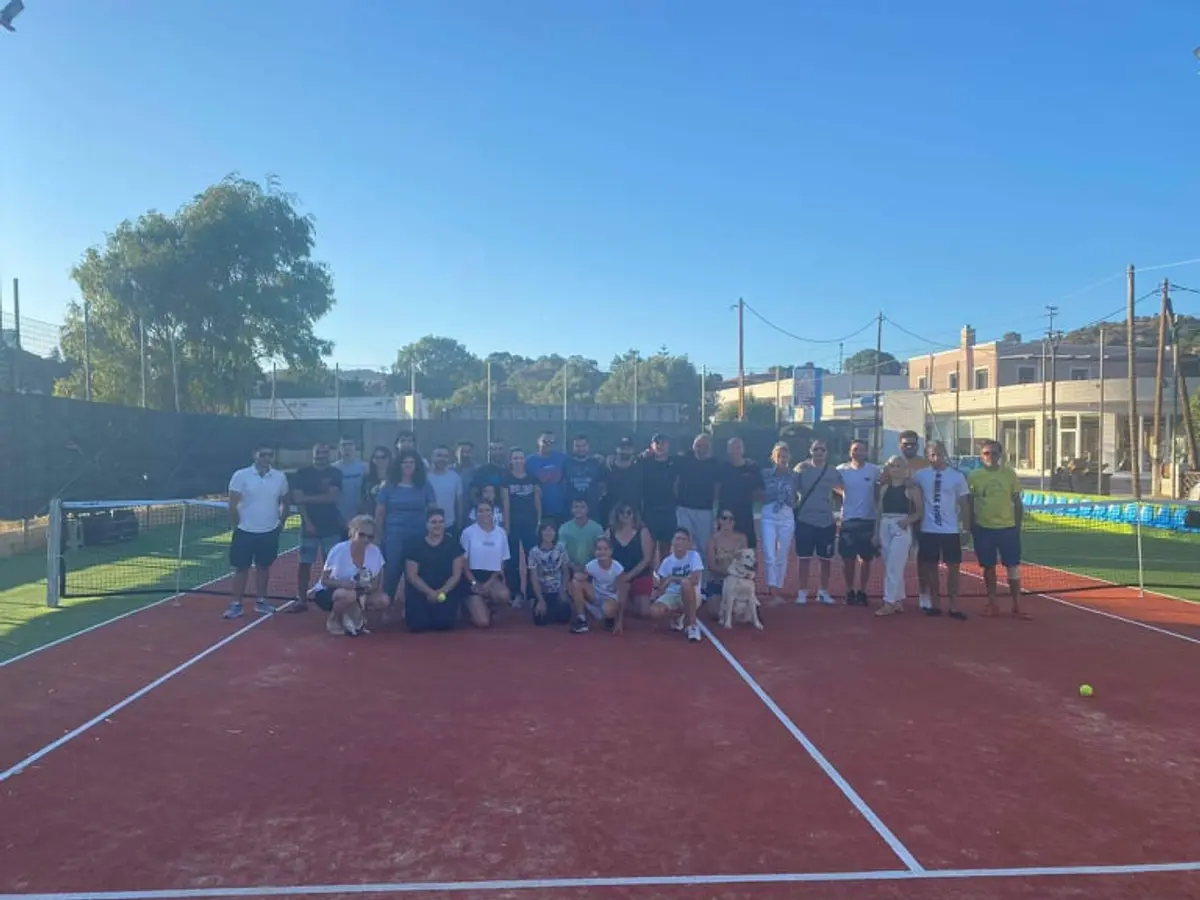 Λέρος: Διοργάνωση τουρνουά τένις φιλανθρωπικού χαρακτήρα (κατηγορία- μεικτό)