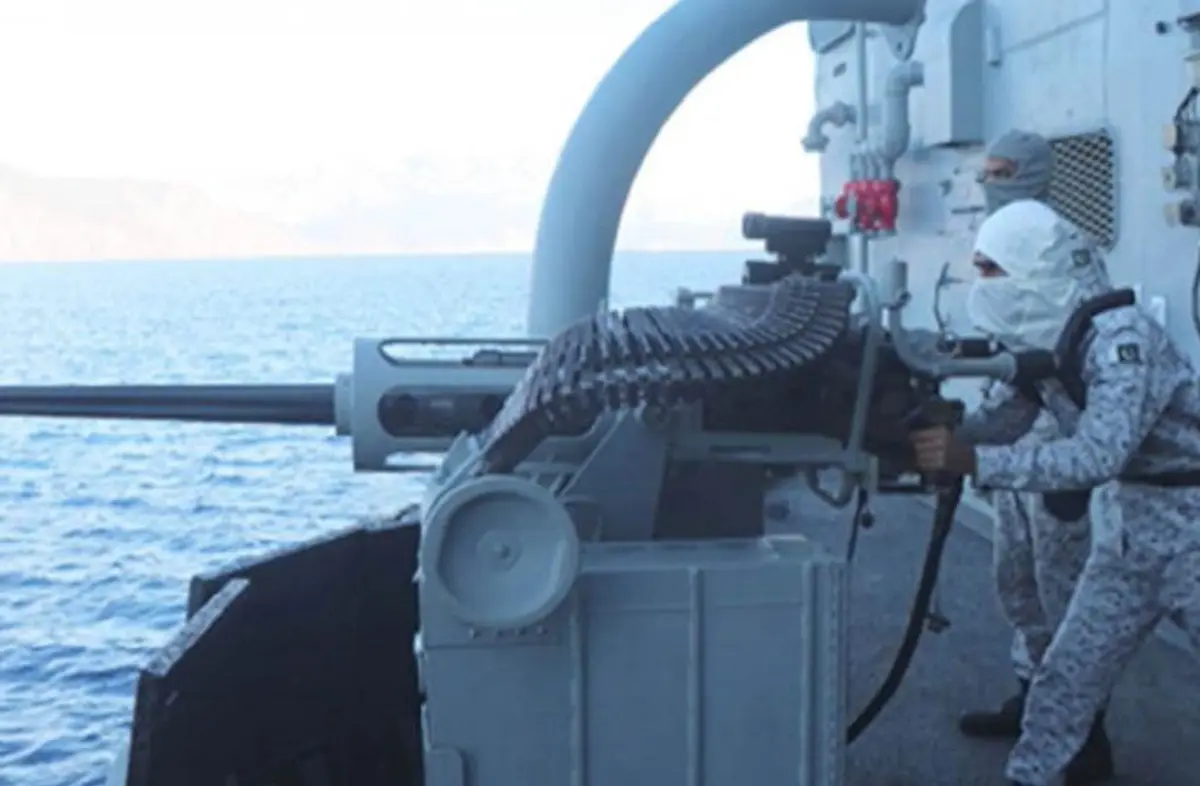 Η πακιστανική Φρεγάτα PNS ALAMGIR απέναντι από τα Δωδεκάνησα