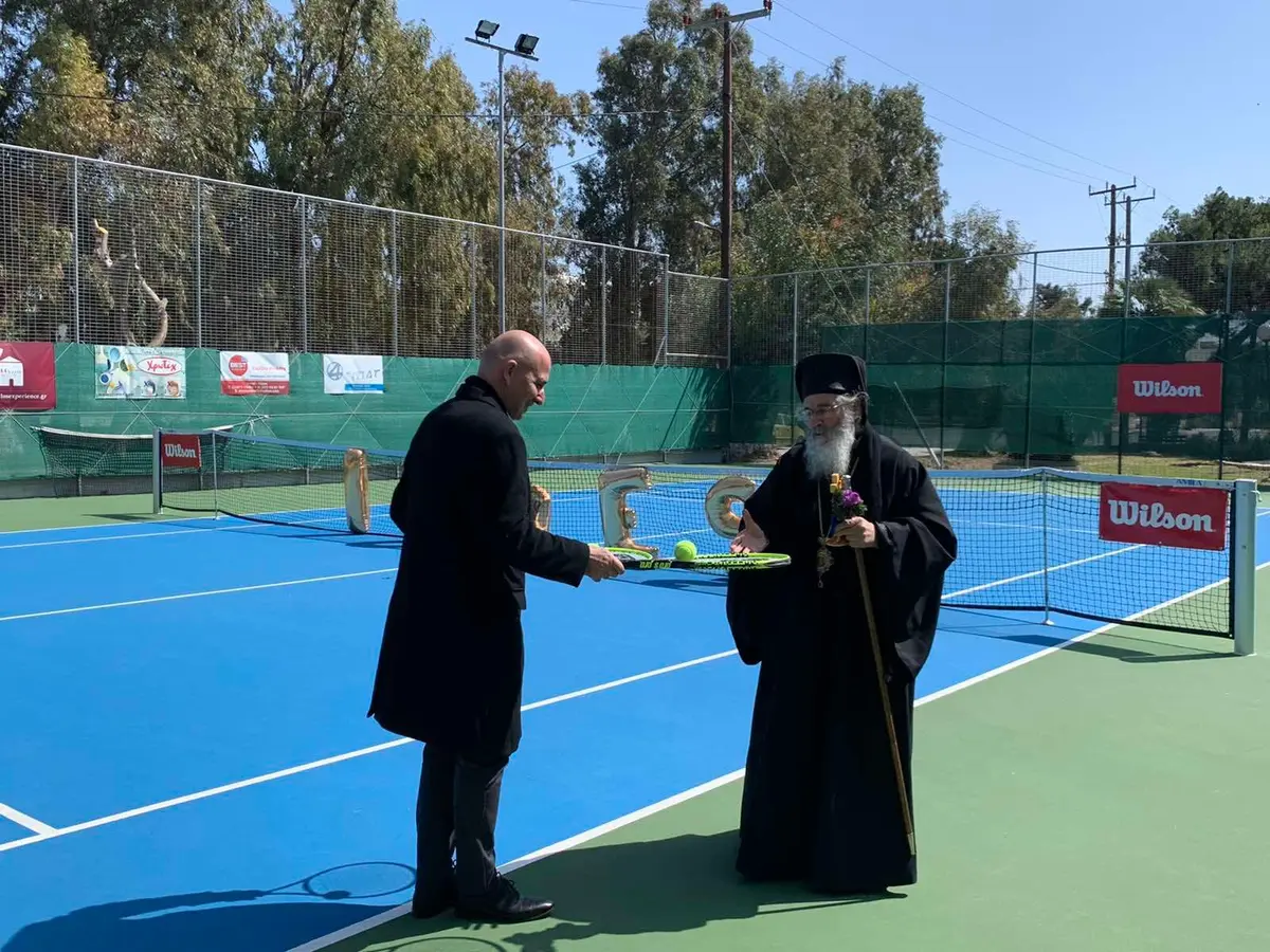 Λέρος: Εγκαινιάστηκαν τα ανακατασκευασμένα γήπεδα του Δήμου