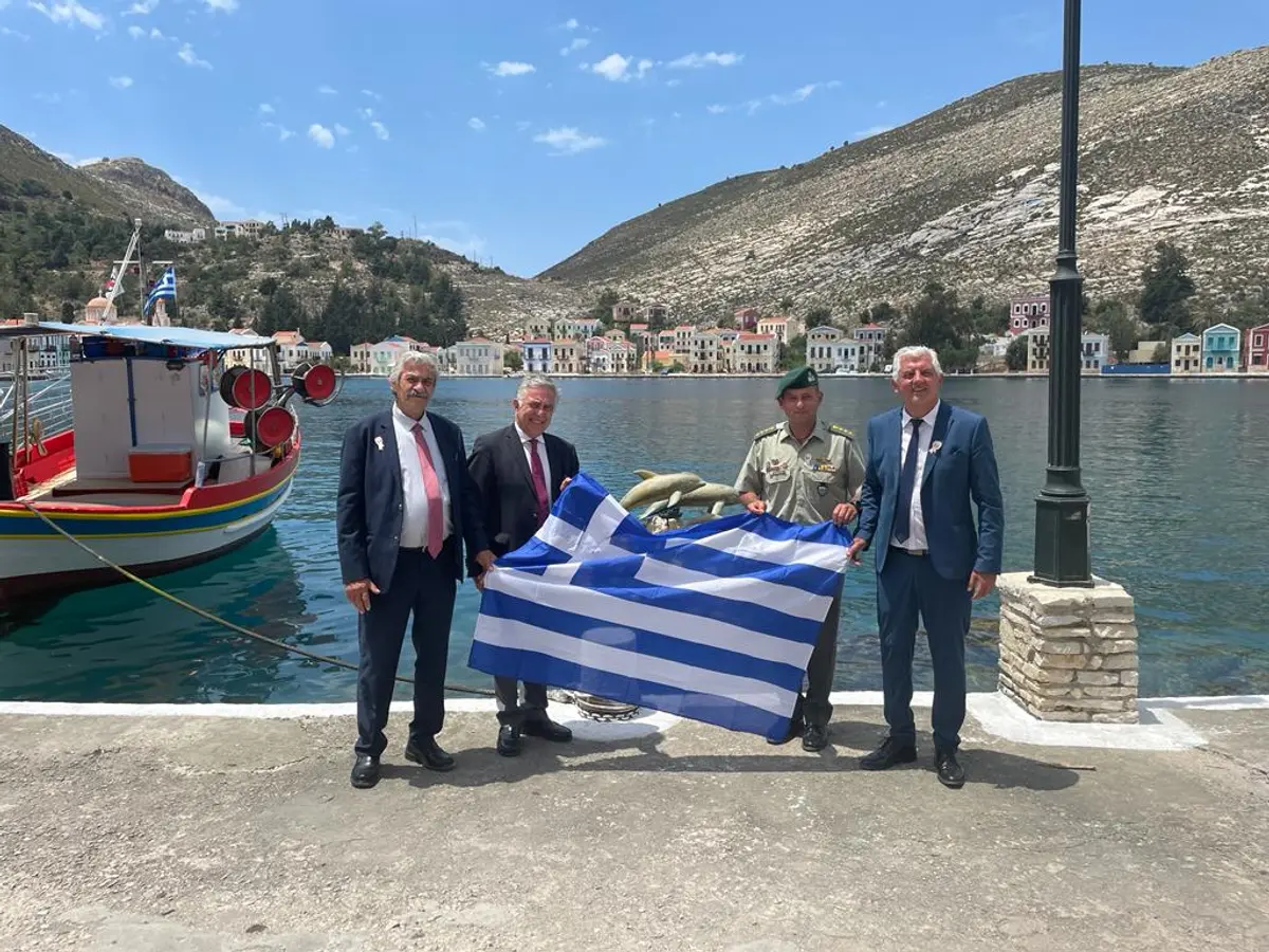 Επίσκεψη του Βασίλη Α. Υψηλάντη σε Καστελόριζο και Κάρπαθο