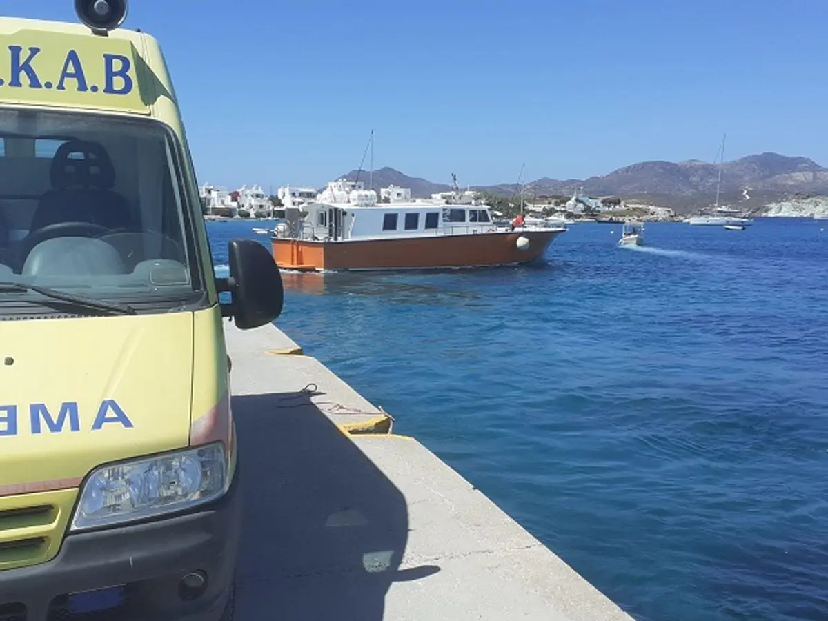 Πάτμος: Διακομιδή 68χρονης στο Πυθαγόρειο Σάμου