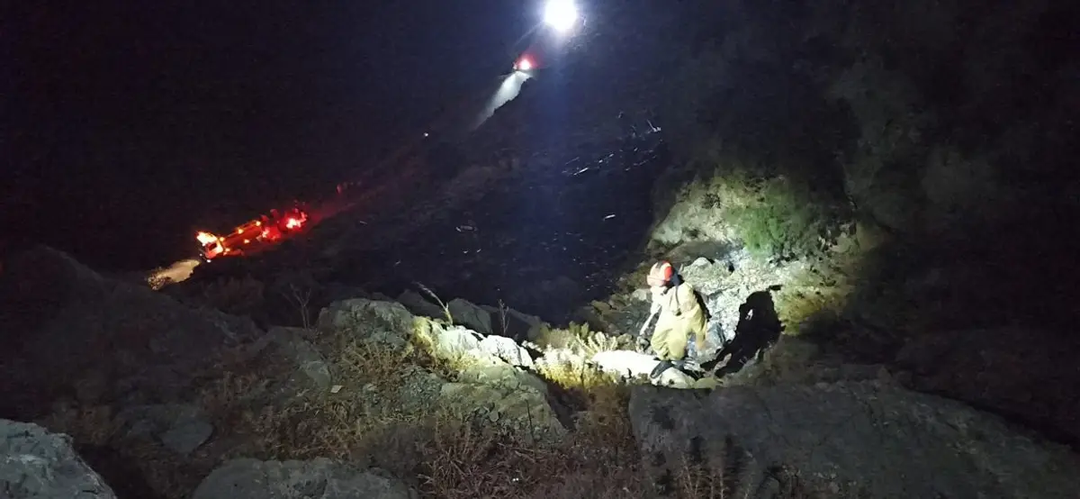 Λέρος: Υπό έλεγχο η πυρκαγιά στην περιοχή του Κάστρου