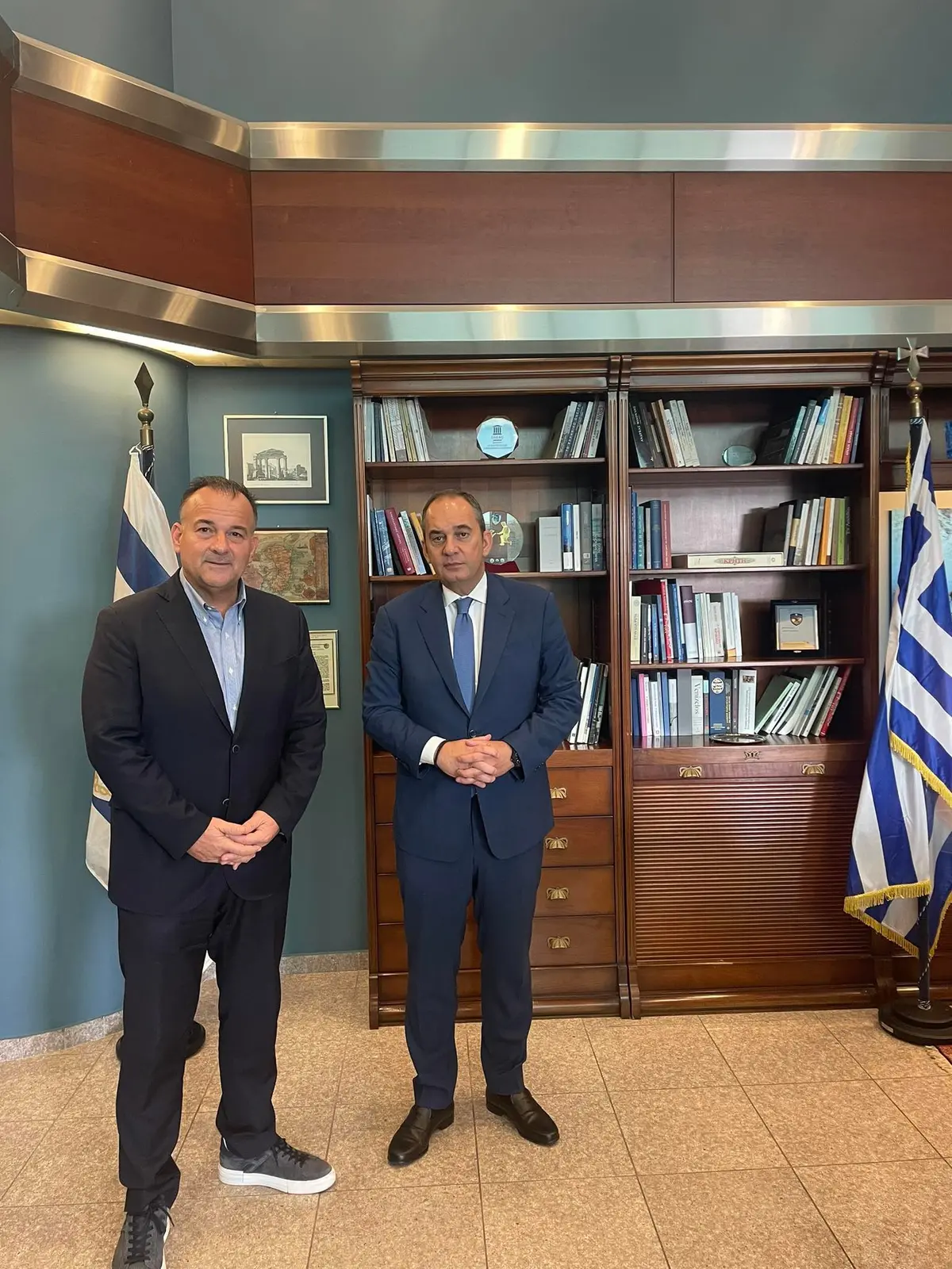 Ιωάννης Παππάς: πραγματοποίησε σύσκεψη στο Υπουργείο Ναυτιλίας και Νησιωτικής Πολιτικής