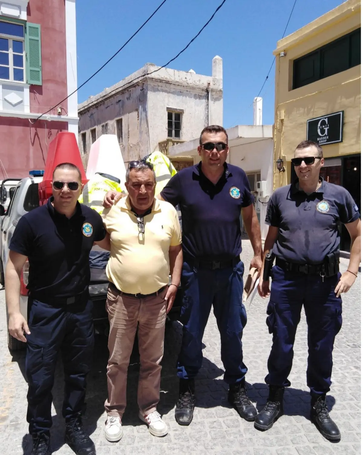 Λέρος: Παράδοση εξοπλισμού φύλαξης και ασφάλειας Λιμένων από το Λιμενικό Ταμείο