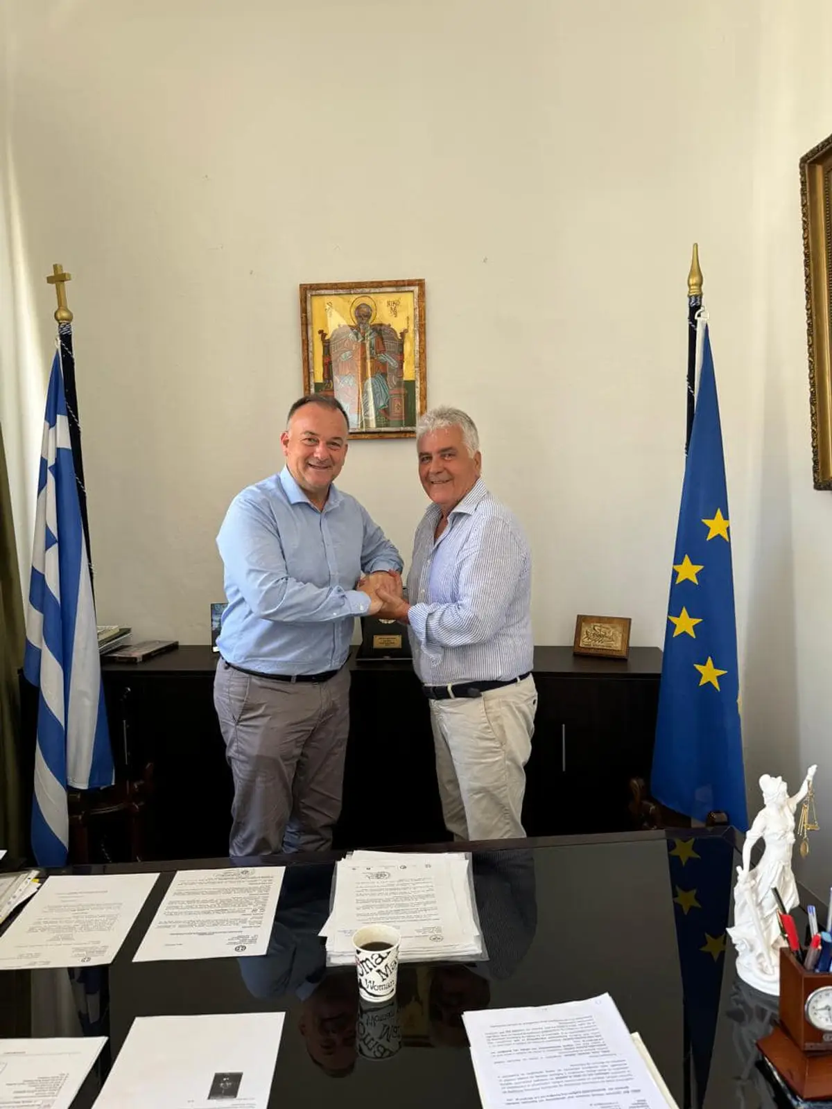 Λέρος: Περιοδεία του τ. Υφυπουργού Ναυτιλίας & Νησιωτικής Πολιτικής κ. Γιάννη Παππά