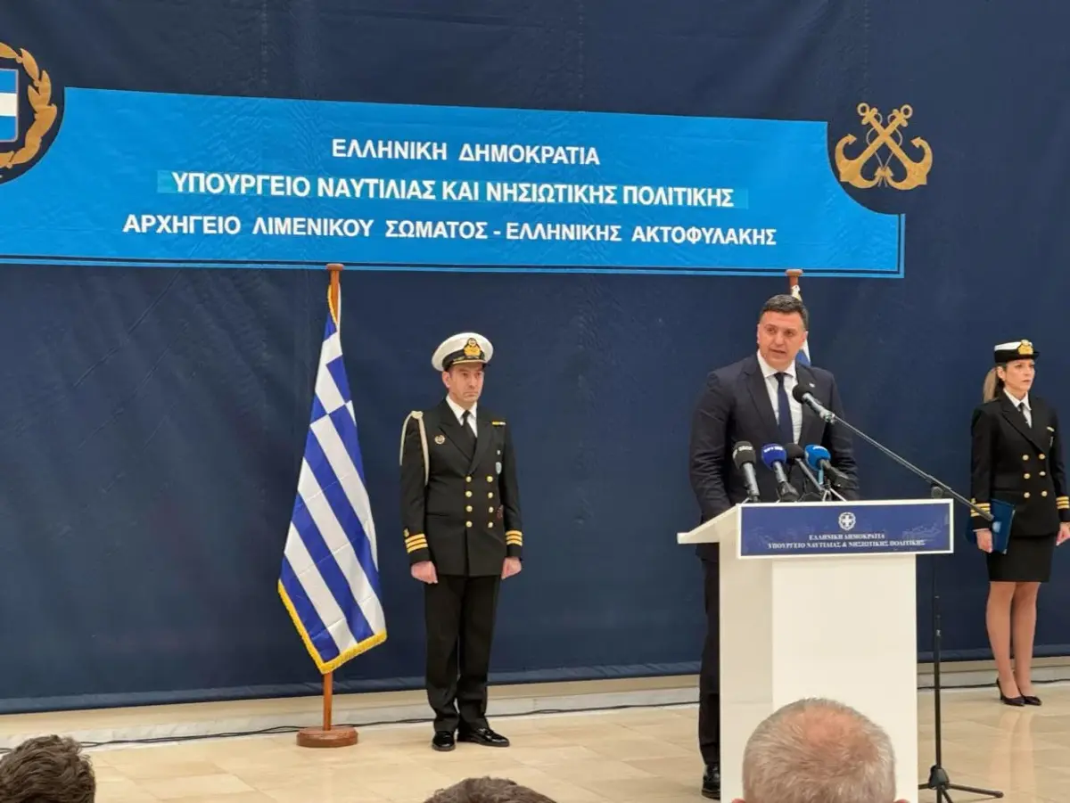 Στην ορκωμοσία του νέου Υπουργού Ναυτιλίας Βασίλη Κικίλια ο δήμαρχος Πάτμου