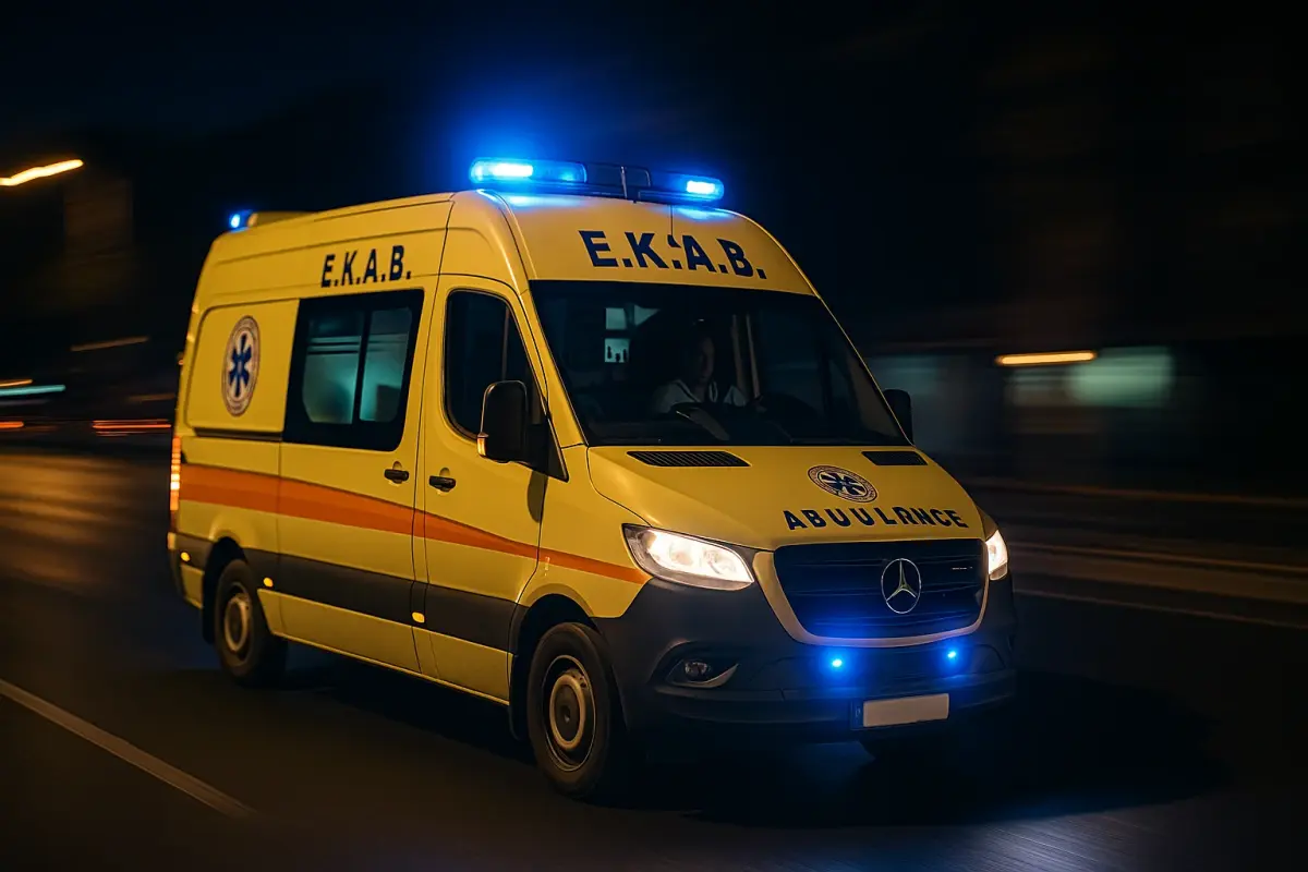 Διακομιδή ασθενούς από τους Λειψούς στη Λέρο