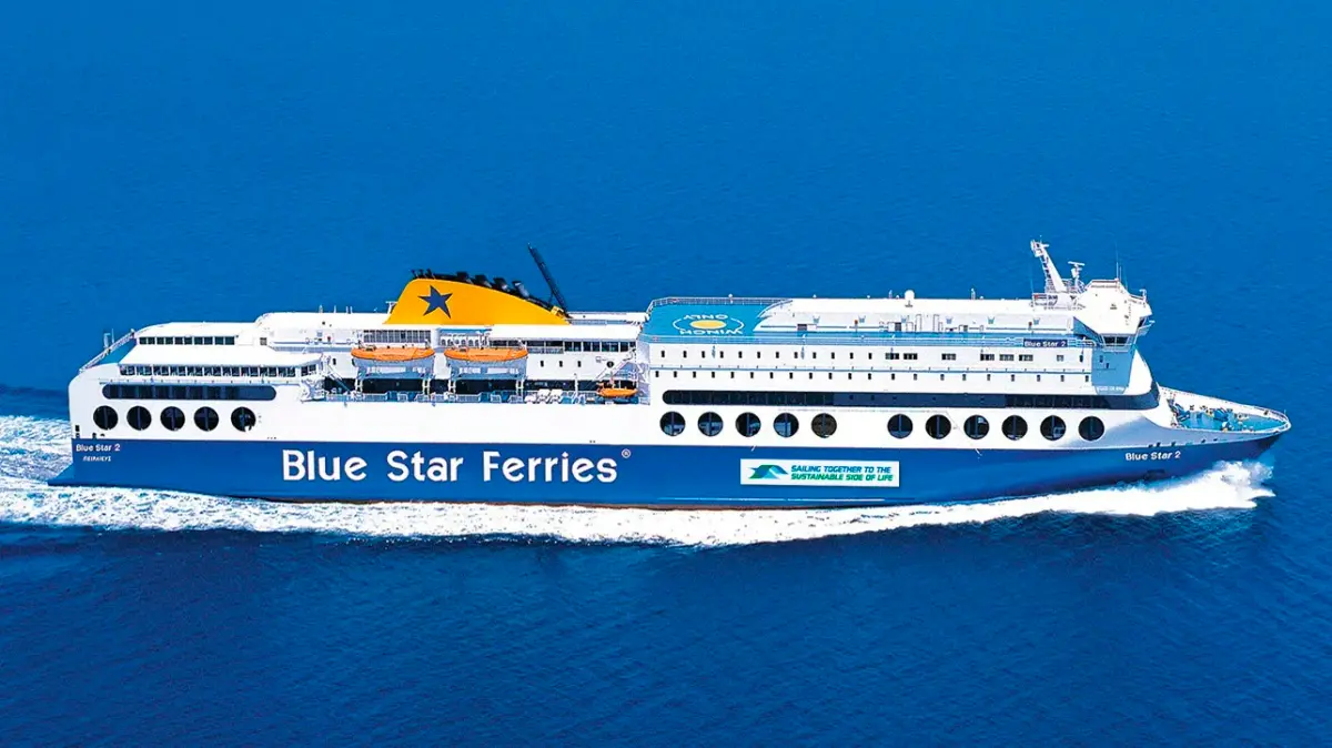 BLUE STAR 2: Τροποποίηση Δρομολογίου την Τετάρτη 9/4/2025 λόγω απεργίας της Π.Ν.Ο.