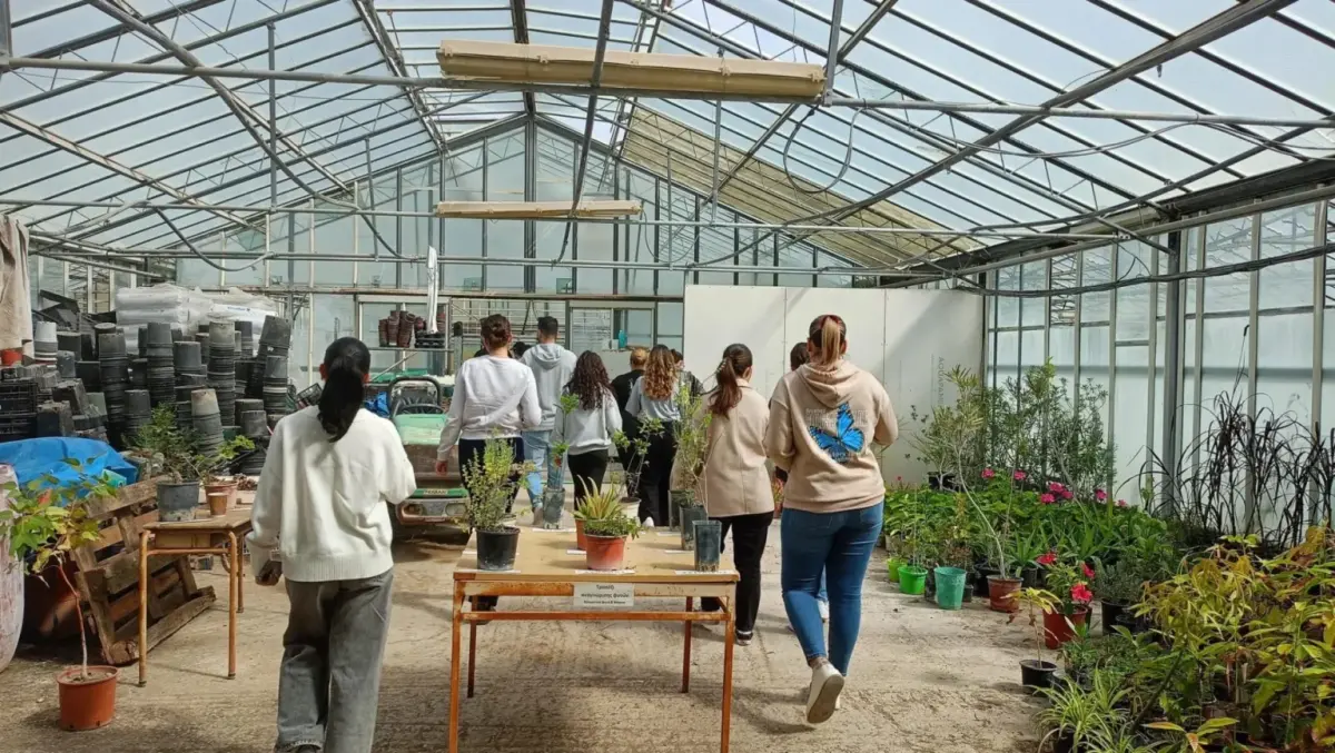 Παραδόσεις φυτών και εκπαιδευτικά προγράμματα από το Περιφερειακό Φυτώριο Νοτίου Αιγαίου