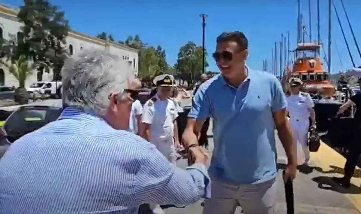 Λέρος: Η άφιξη του υπουργού Ναυτιλίας και Νησιωτικής Πολιτικής στο νησί
