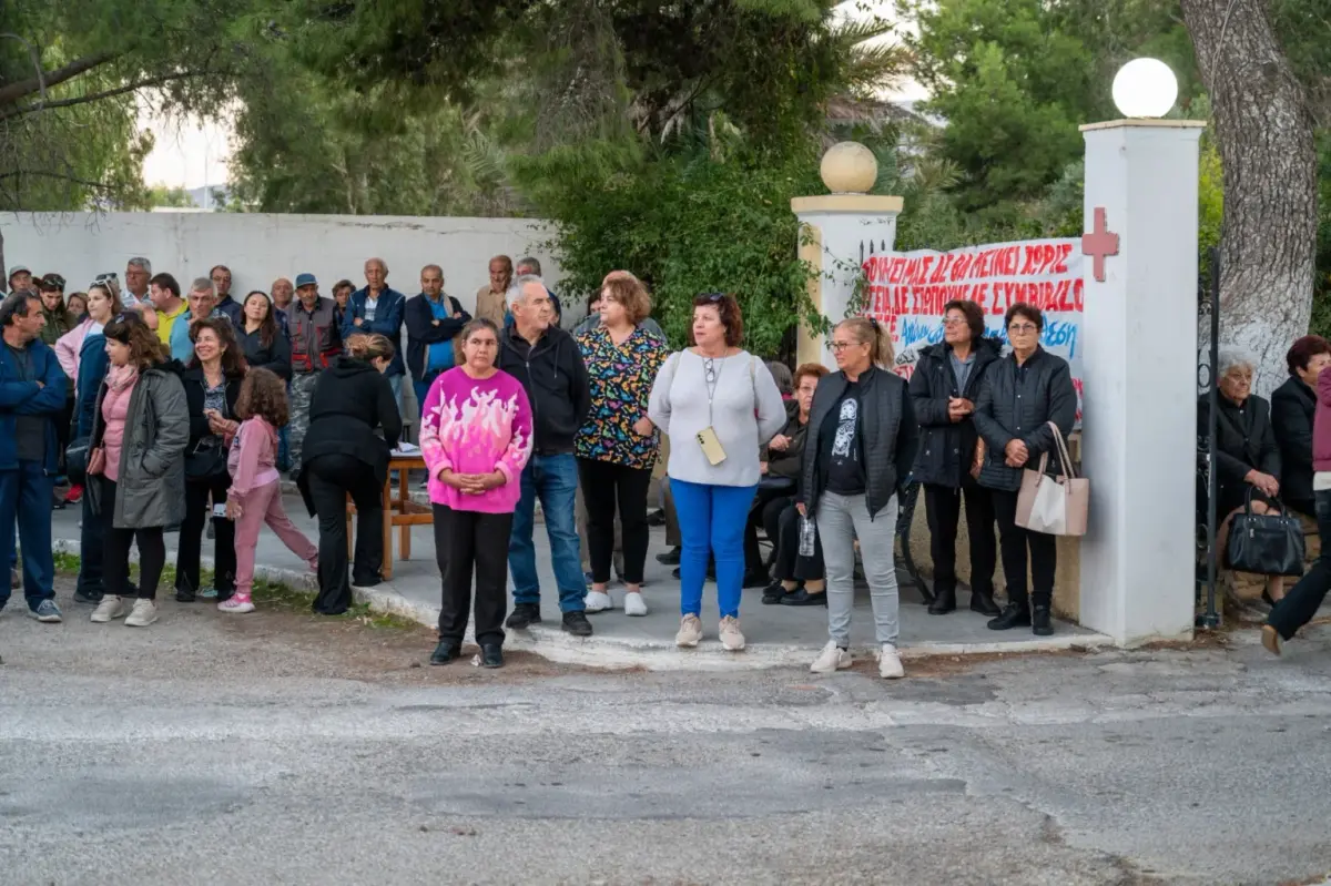 Λέρος: Μαζική συγκέντρωση διαμαρτυρίας για την υποστελέχωση του Νοσοκομείου