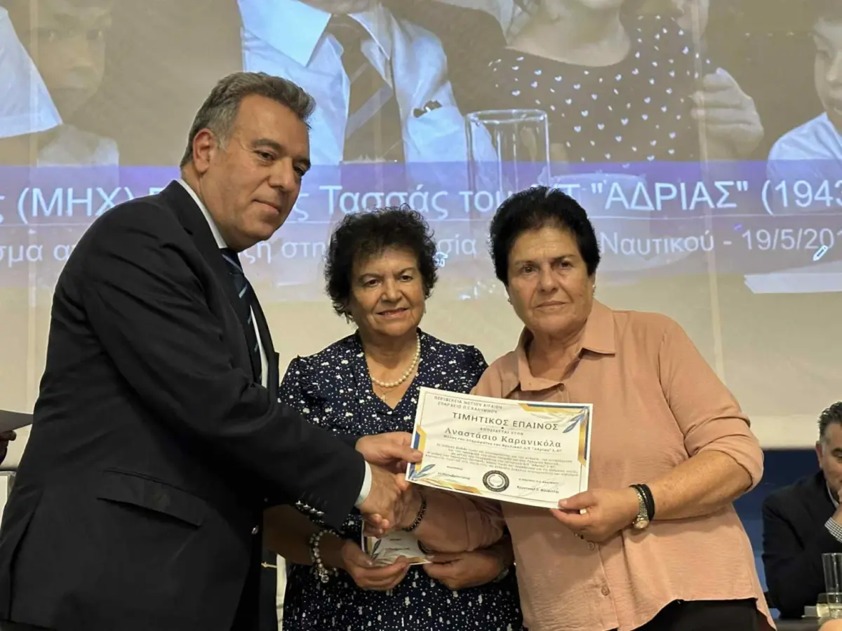 Μάνος Κόνσολας: «Οι Έλληνες έχουν καρδιά και ψυχή – Ομιλία στην Κάλυμνο στην παρουσίαση του βιβλίου του K.Τασσά για το μοναδικό κατόρθωμα του αντιτορπιλικού Αδρίας»