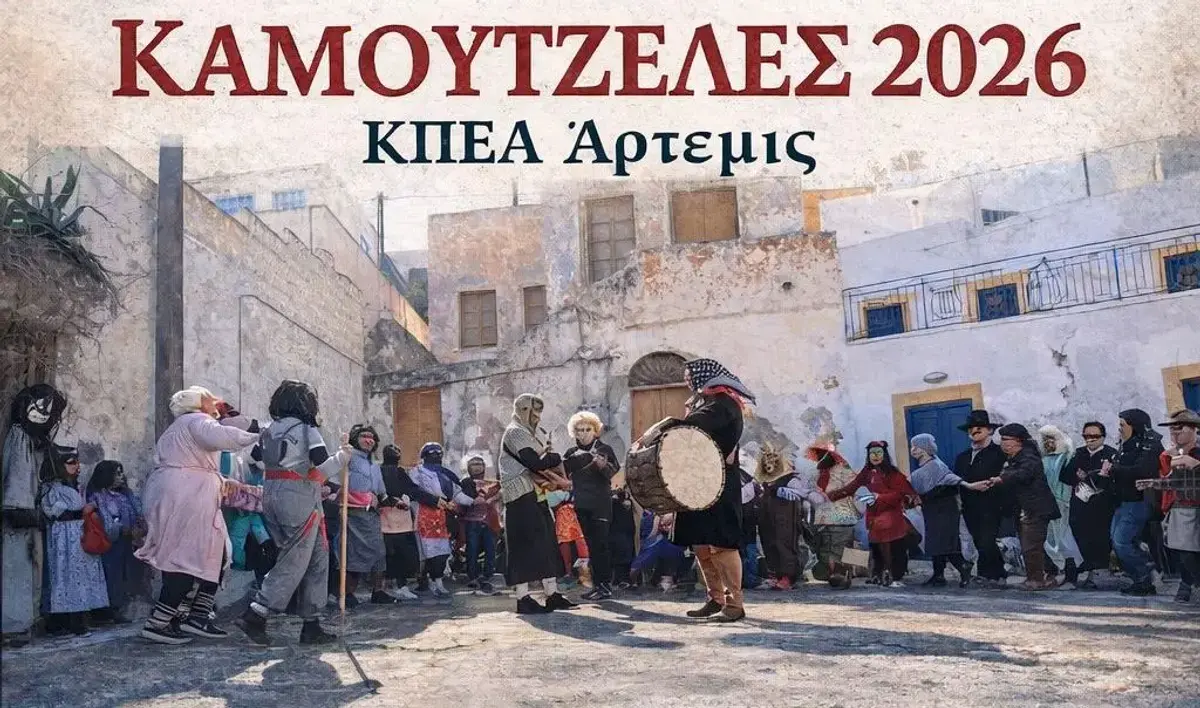 Λέρος: Το έθιμο της “Καμουτζέλας” από το ΚΠΕΑ Άρτεμις