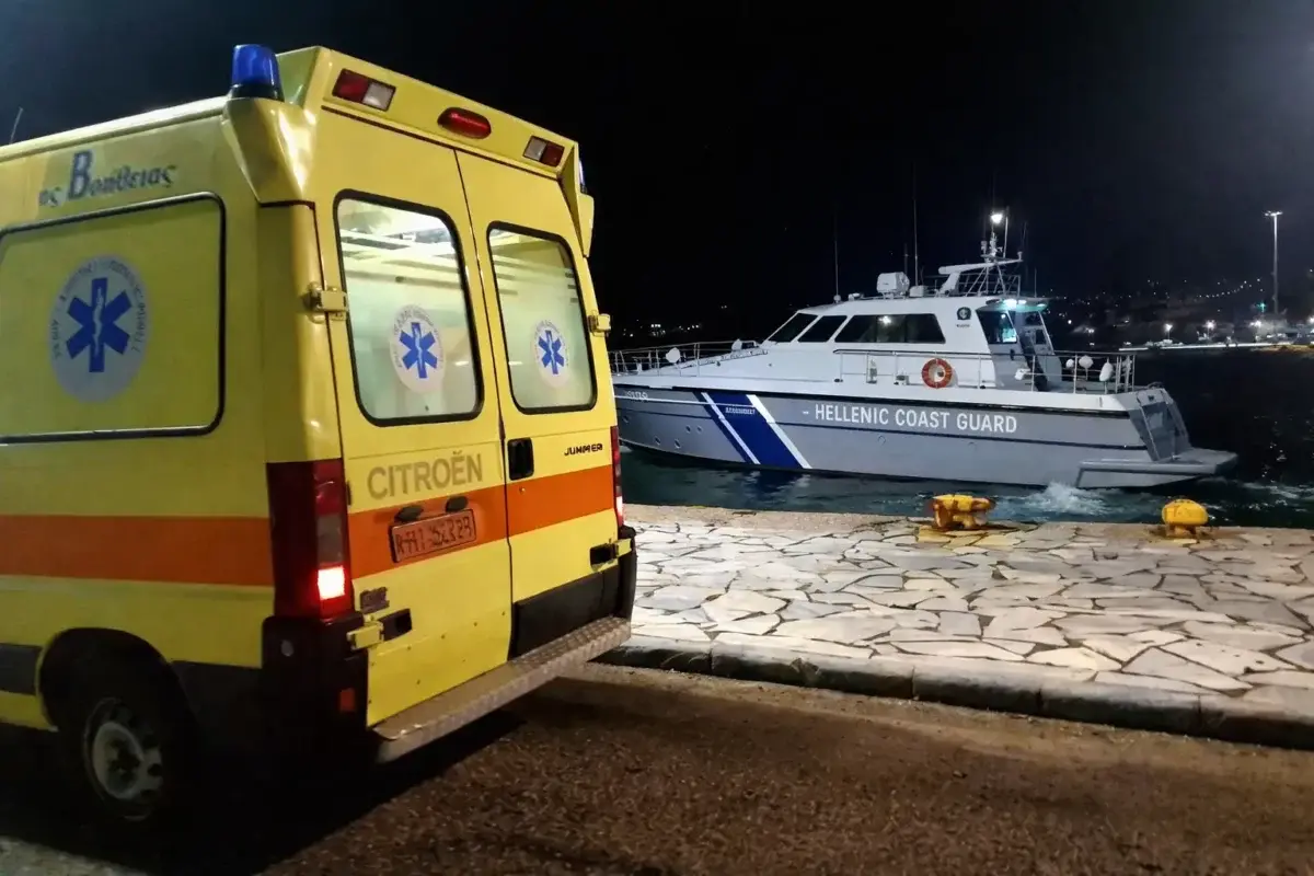 Διακομιδή 80χρονου από την Πάτμο στο λιμάνι Λακκίου Λέρου