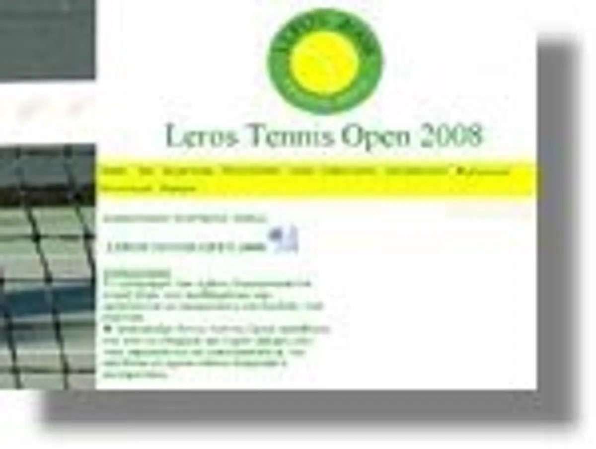 Leros Tennis Open 2008