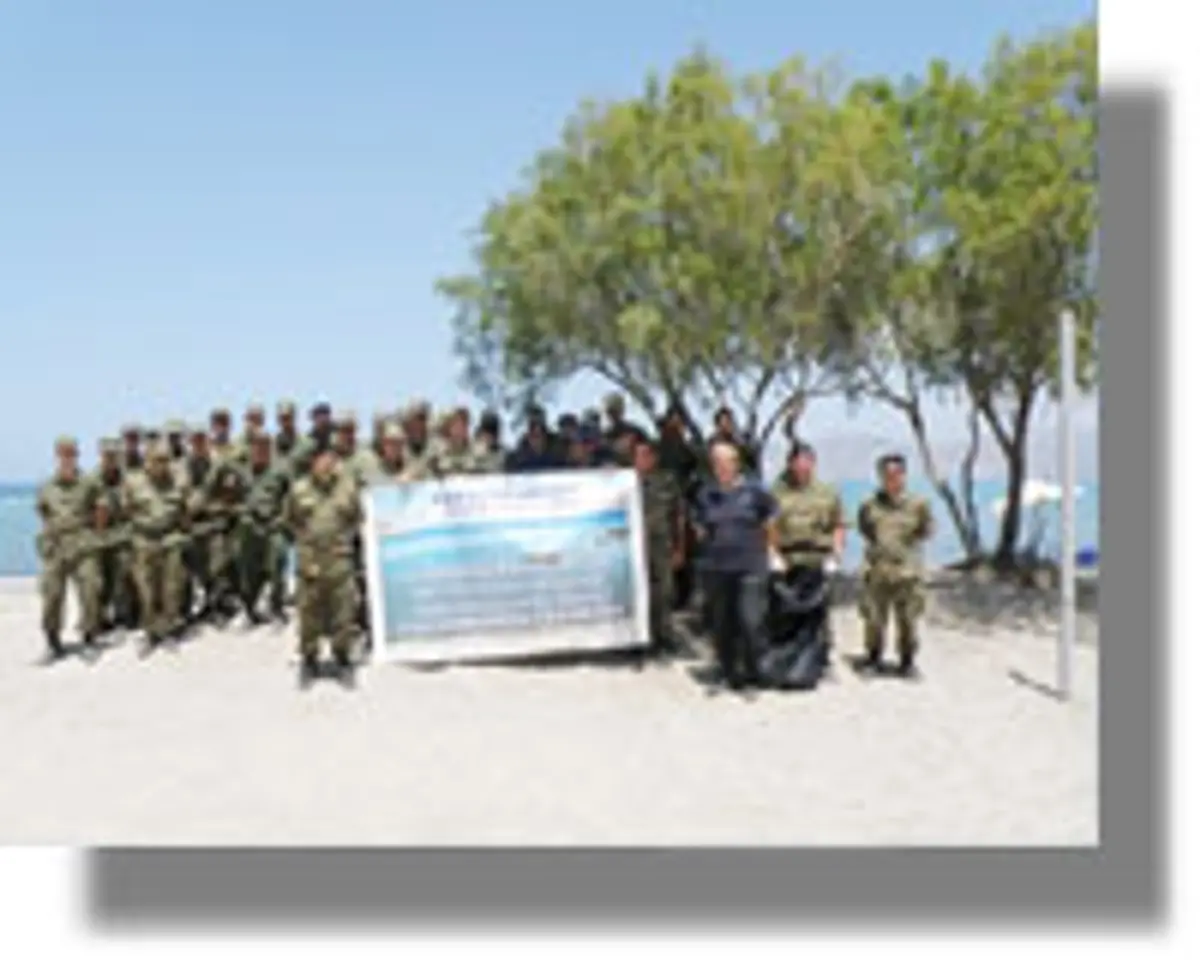 Άνδρες της 80 ΑΔΤΕ καθάρισαν παραλίες της Κω και της Λέρου