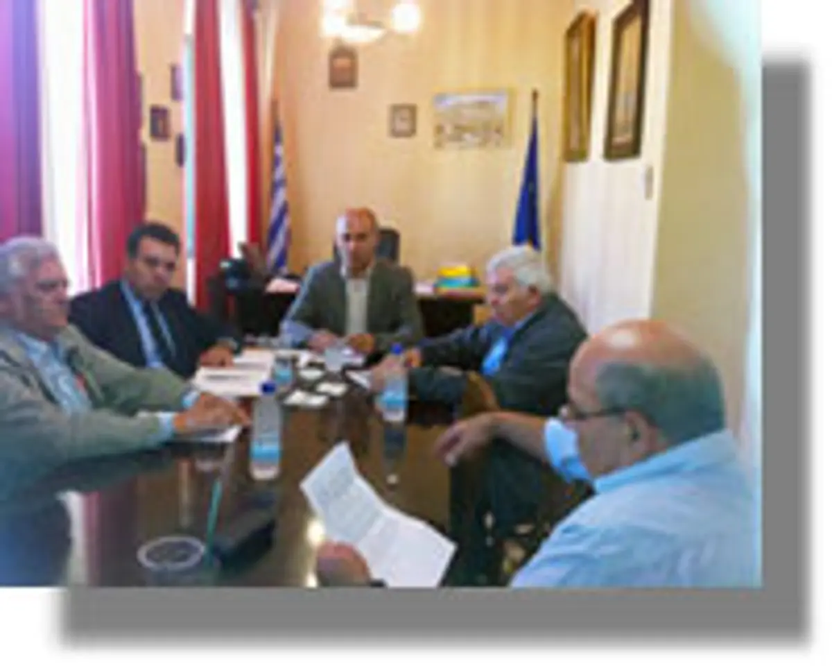 Επίσκεψη του Μάνου Κόνσολα στη Λέρο