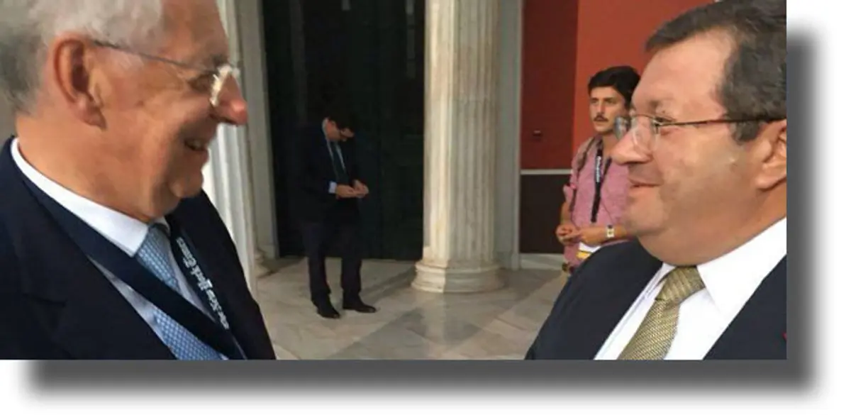 ΛΕΡΟΣ: Στο συνέδριο του Athens Democracy Forum ο Παντελής Μαραβέλιας