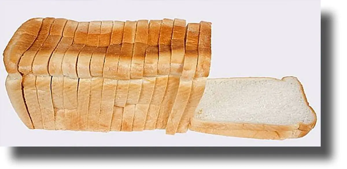 Το ψωμί του τοστ στο μικροσκόπιο