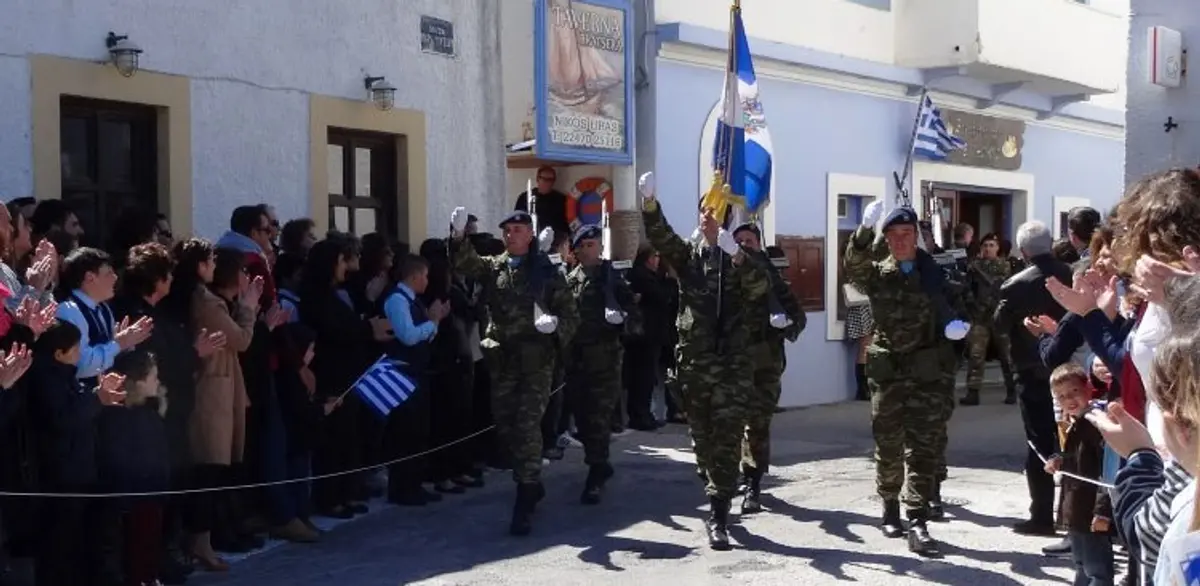 Λέρος: Ο εορτασμός της 25ης Μαρτίου