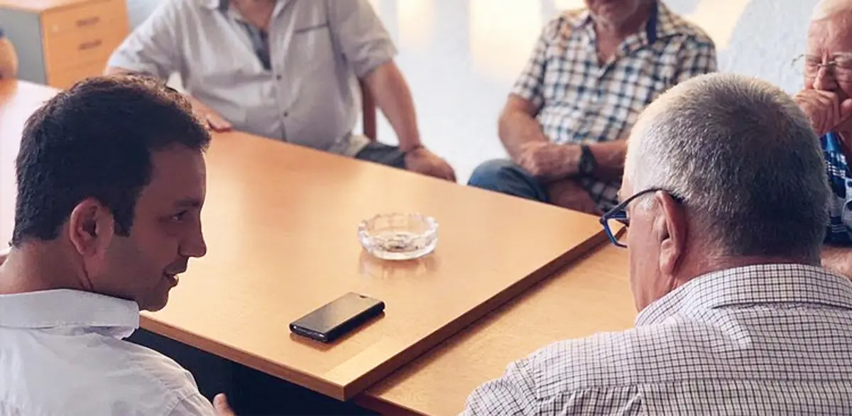 Λέρος: Επίσκεψη του υπ. Βουλευτή Δωδεκανήσου με τη Νέα Δημοκρατία Αντώνη Γιαννικουρή