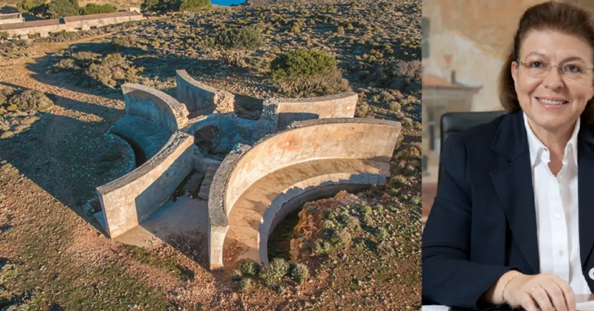 Λίνα Μενδώνη για Λέρο: «Θ’ αναδείξουμε τη νεότερη ιστορική κληρονομιά της χώρας»