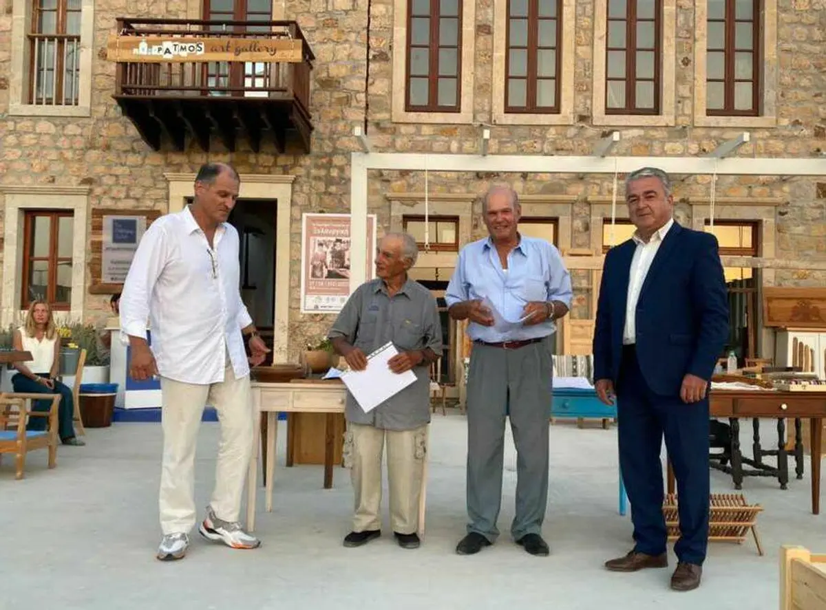 Με επιτυχία υλοποιήθηκε το σεμινάριο ξυλουργικής τέχνης στην Πάτμο