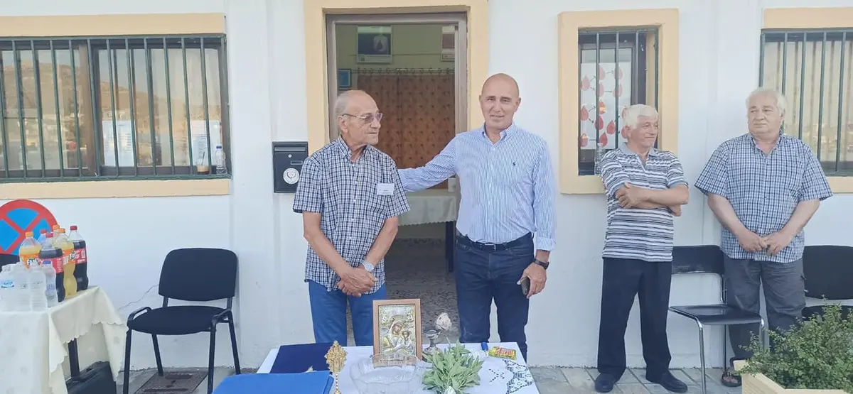 Στα Εγκαίνια του Συλλόγου Εθελοντών Αιμοδοτών Λέρου “η Ζωή” παρέστη ο Δήμαρχος Λέρου Μιχάλης Κόλιας