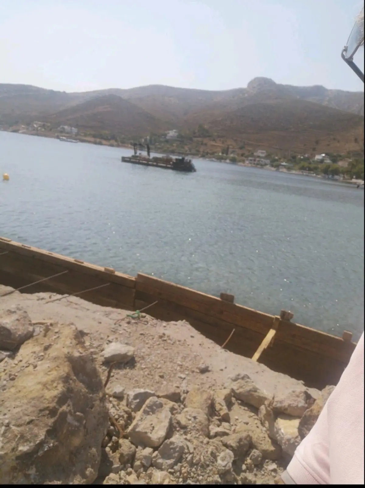 Λέρος: Δελτίο Τύπου για την αποκατάσταση μεγάλου τμήματος του αλιευτικού καταφυγίου Ξηροκάμπου