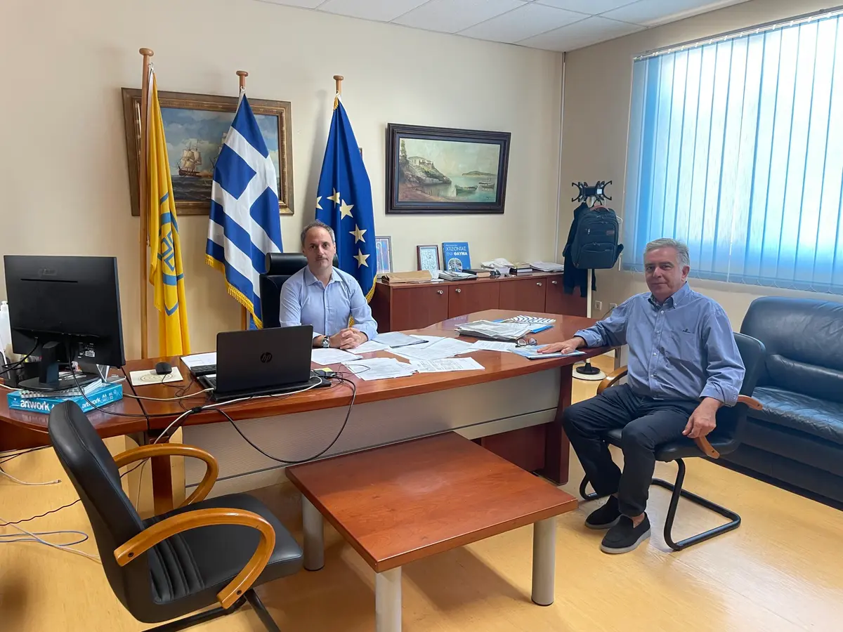 Παρεμβάσεις του Βασίλη Α. Υψηλάντη για το Νοσοκομείο Ρόδου – Συνάντηση εργασίας με τον Διοικητή Σταύρο Τσαντή