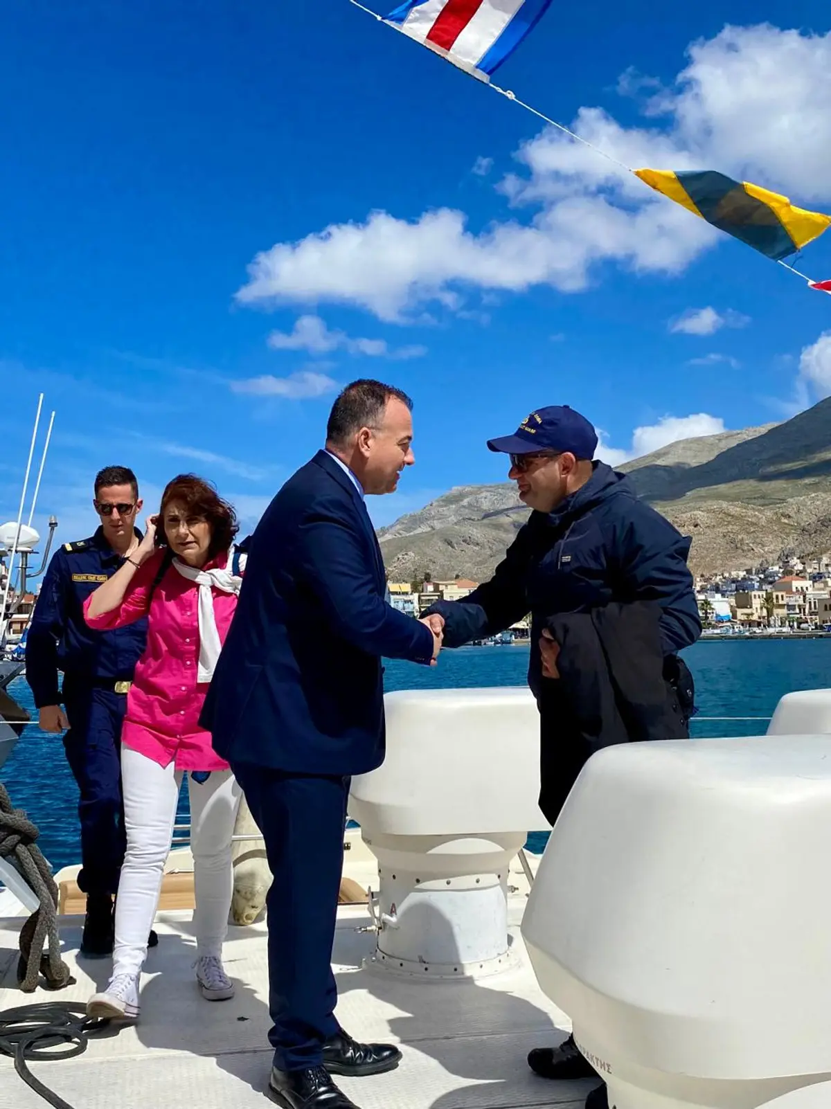 Σε Ψέριμο και Κάλυμνο ο Υφυπουργός Ναυτιλίας και Νησιωτικής Πολιτικής, Ιωάννης Παππάς, το Μεγάλο Σάββατο