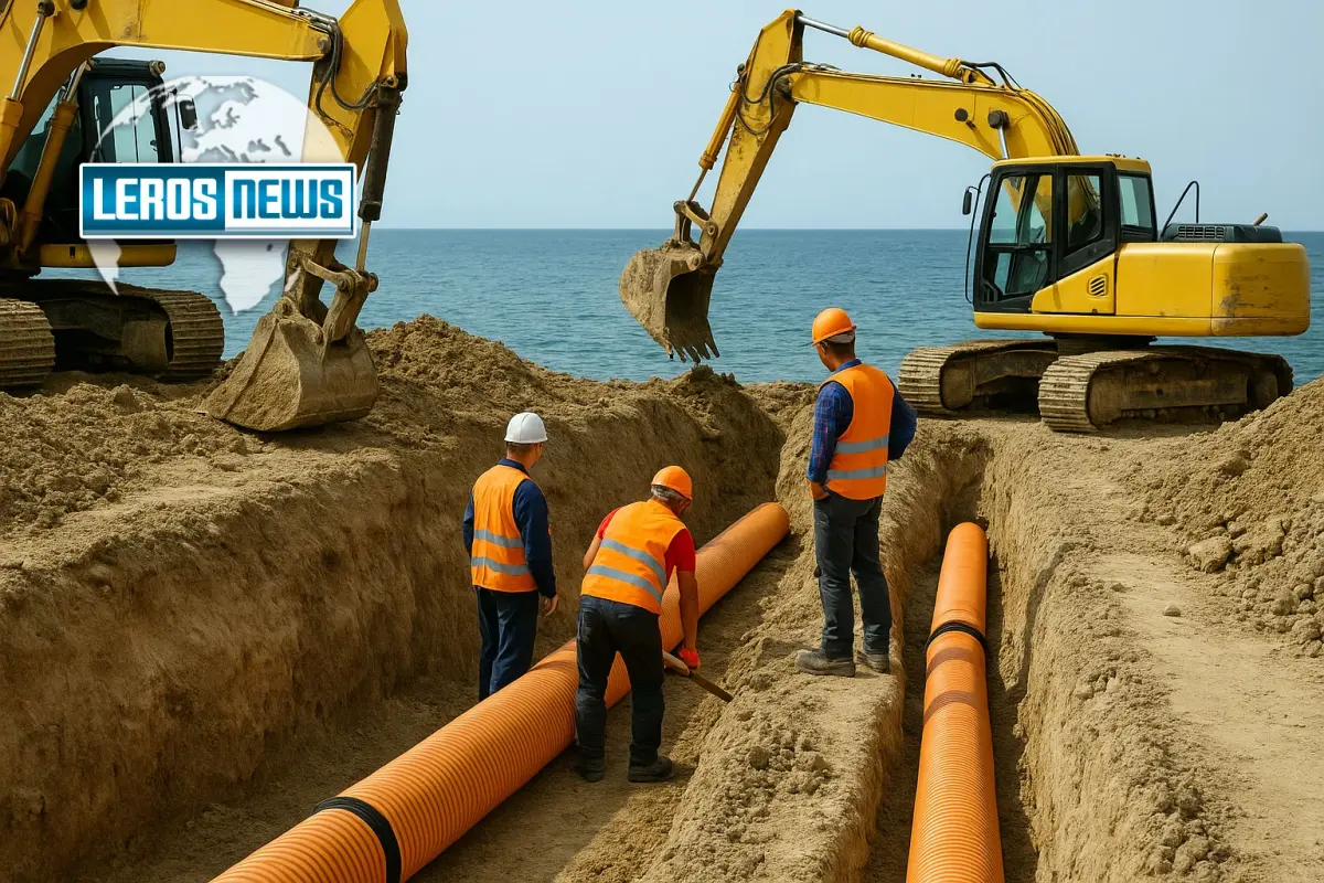 Λέρος: Εγκρίθηκε η τροποποίηση περιβαλλοντικών όρων για το μεγάλο έργο αποχέτευσης